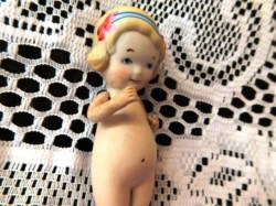 bisque doll side